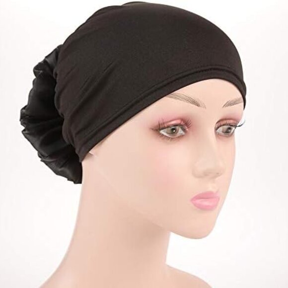 Women Flower Elastic Turban Beanie Head Scarf wrap Chemo Cap hat for Cancer Pati - Picture 7 of 9